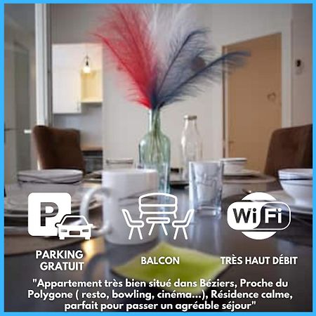 Le Cypres - Appartement Ideal Pour Vos Vacances Ou Vos Deplacements Professionnels A Béziers Esterno foto